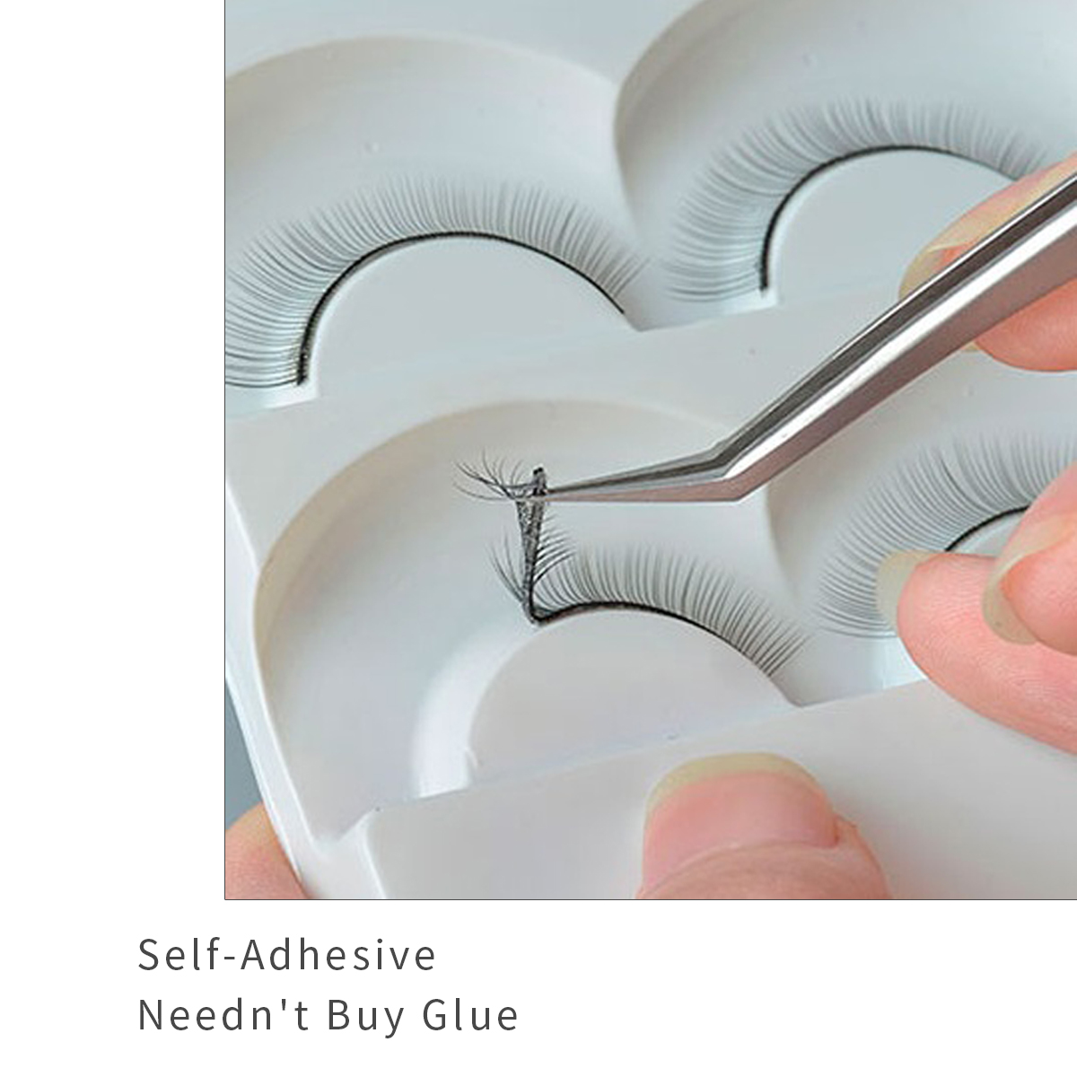 Economic practic synthetic eyelash in 5 pairs JH79 Obeya beauty lashes